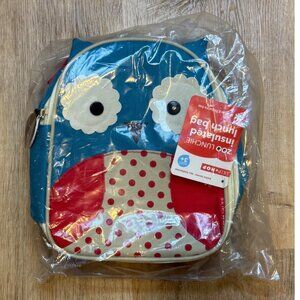 Skip Hop Blue Owl Lunchie Insulated Lunch Bag  Ages 3+